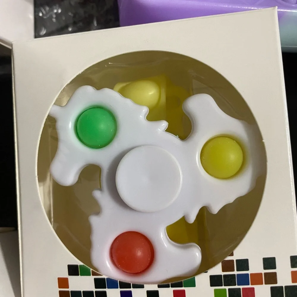 Colorful Fidget Spinner Set for Kids
